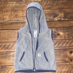 Boys Carhartt fleece vest!!